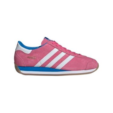 Imagem de adidas Tênis masculino Country Japan com cadarço casual - rosa, branco, rosa, 41