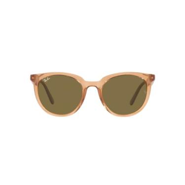 Imagem de Óculos de Sol Ray-Ban 0RB4383L 662773 Tam 53 / Marrom Claro - Lentes Marrom