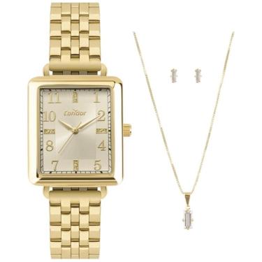 Imagem de Relógio Condor Feminino Ref: Co2035Njn/K4X Dourado +