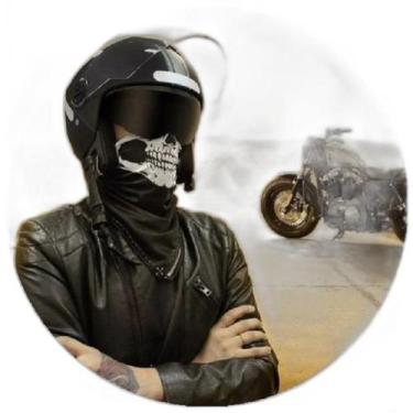 Imagem de Bandana Skull Riders Caveira Lenço Balaclava Bike Moto Gola - Pro Tork