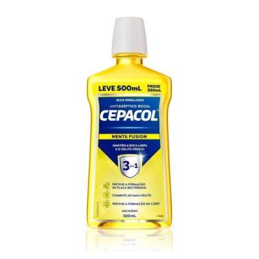 Imagem de Enxaguante Bucal Cepacol Menta Fusion 500ml