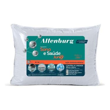 Imagem de Kit 2 Travesseiro Altenburg Sono E Saúde Junior 45x65