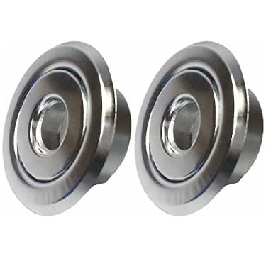 Imagem de TunaMax (2 Pack) 1/2" IPS Fire Sprinkler Head Escutcheon Cover Plate Standard Cover Ring Chrome