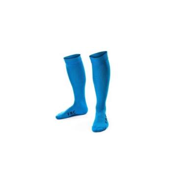 Imagem de Meias de futebol de algodão azul claro tamanho adulto 32cm - Lightbek 