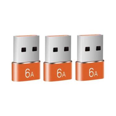 Imagem de Adaptador OTG USB-C Masculino Para Tipo-C Feminino 120W NNBILI, Conver