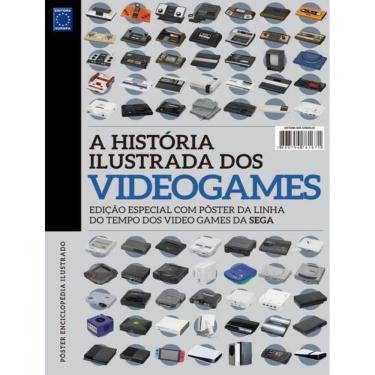 Imagem de Superposter A Historia Ilustrada Dos Videogames - Linha Do Tempo Sega