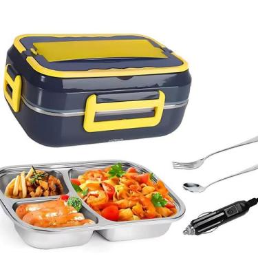 Imagem de Lancheira Elétrica Automática 110V/12V: Ideal para motoristas e viajan