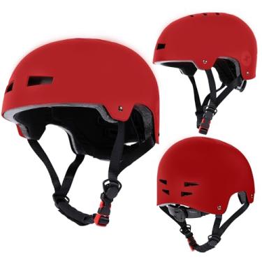 Imagem de LaScoota Scooter multiesportivo, capacete de bicicleta, capacete de patinação, capacete de skate para adultos, jovens e crianças | capacete infantil, capacete de bicicleta para homens e mulheres |