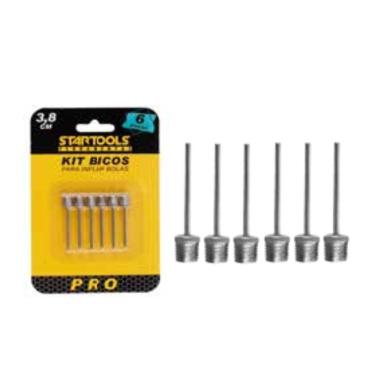 Imagem de Kit Bicos para Inflar Bolas 6PC - Startools Ferramentas