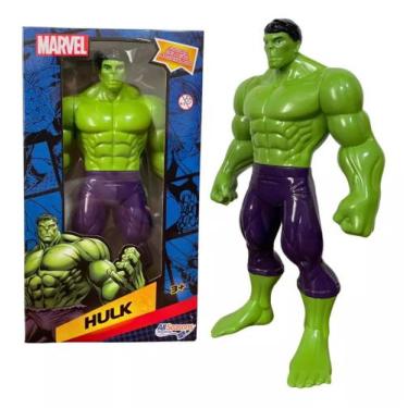Imagem de Boneco Articulado Hulk 22cm Marvel All Seasons Brinquedos