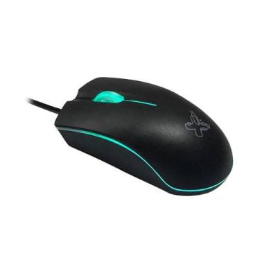 Imagem de Mouse Maxprint Ergon 3 Botões Com Fio 1200DPI LED Preto