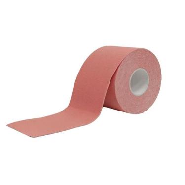 Imagem de Bandagem Elástica Adesiva Funcional Derma Tape Rosa Bebê