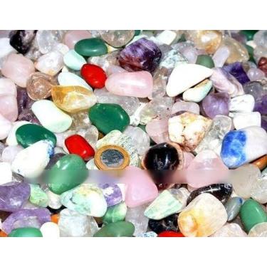 Imagem de Pedras Roladas Mistas - 1 kg - Aprox. 35 a 45 mm - Classe B - Atacado