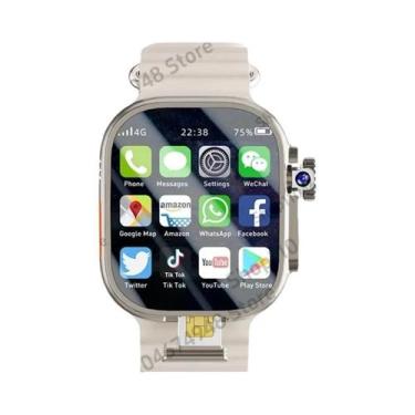 Imagem de Smartwatch 4G Android 10.0 S10 Ultra Max Com Tela AMOLED De 2,26 Poleg
