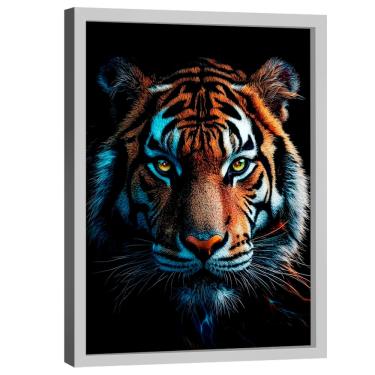 Imagem de Quadro Decorativo Tigre Majestoso