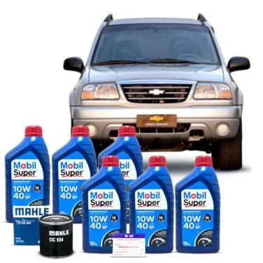 Imagem de Kit Troca de Oleo 10w40 e Filtro GM Tracker 2.0 16v 2006 até 2008