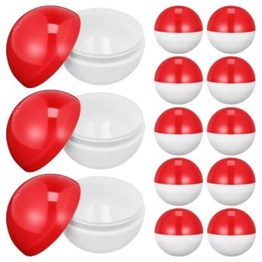 Imagem de jojofuny 25 Peças de Bolas Plásticas Vazias para Encher, Cápsulas para Armazenamento de Doces, Bolas Torcidas para Máquinas de Venda Automática, Cápsulas Redondas Vazias para Lembrancinhas de