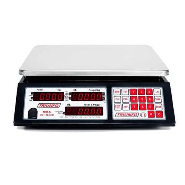 Imagem de Balança comercial digital Triunfo MAX DST-30-C-T 30kg Bivolt