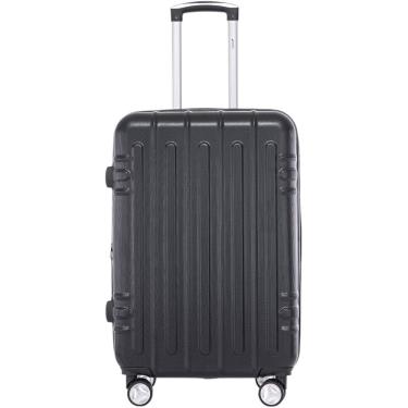 Imagem de Mala de Viagem Porte Grande Rodas 360° ABS Resistente Zíper Expansivo Cadeado com Segredo Cruzeiro 3000-M28