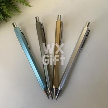 Imagem de Lapiseira Corpo Redonda ou Hexagonal Metálica 0,7mm - Interponte / WX 