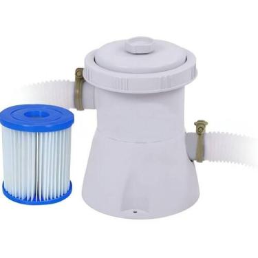 Imagem de Bomba Filtro Sunfit 1136 LH 110v serve para piscinas Intex Bestway Mor