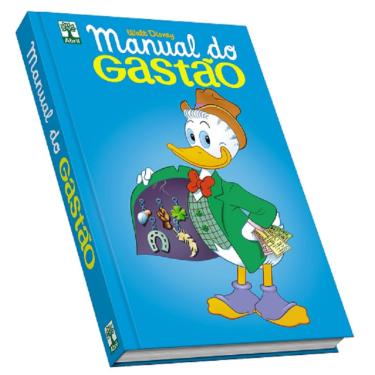 Imagem de Manual do Gastão Walt Disney Edição de Colecionador Editora Abril Reprodução Original da Edição de 1975 Capa Dura