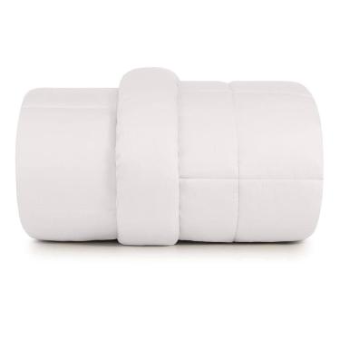 Imagem de Edredom King Altenburg Algodão Lux 200 Fios Plumi Branco