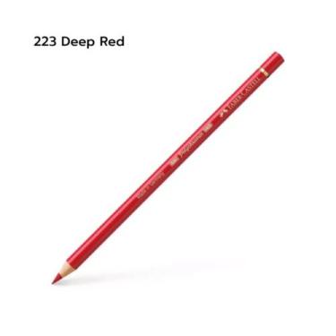 Imagem de Lápis de Cor Faber Castell Polychromos Avulso, 223 Deep Red