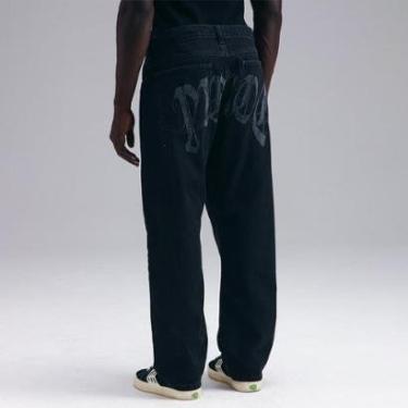 Imagem de Calça Plano C Jeans Pants Washed Black-Masculino