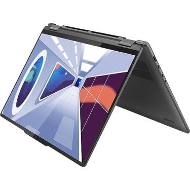 Imagem de Lenovo Yoga 7i 2 em 1 16 polegadas WUXGA Laptop Touchscreen, Intel Core i5-1335U, 8GB RAM, 512GB SSD, teclado retroiluminado, leitor de impressão digital, Windows 11 Home, cinza tempestade