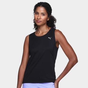 Imagem de Camiseta Puma Run Velocity Tank Feminina, Preto, GG