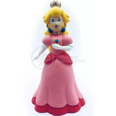 Imagem de Boneco Princesa Peach Toadstool Super Size 23Cm - Mario