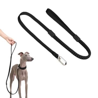 Imagem de BuddyArmor Coleira ultra confortável para cães, macia, acolchoada, alça confortável, clipe de liga elástica para absorção de choque, para caminhadas ao ar livre, corrida para cães pequenos, médios e