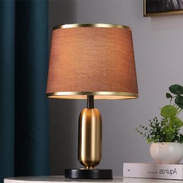 Imagem de Luminária de mesa nórdica moderna com personalidade e criatividade para sala de estar, quarto, escritório, casa de campo ou hotel, com LED (Estilo 8)