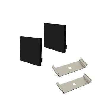 Imagem de Perfil De Sobrepor Taschibra Para Fita De Led Spire 45 Com 3 Metros Preto