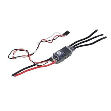 Imagem de Garosa ESC Sem Escova, Controlador Eletrônico de Velocidade Lipo 120A 2-8S Com BEC Ajustável, MOSFET de Alta Potência para Carros RC, Drones e Navios Modelo