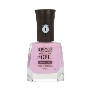 Imagem de Esmalte Risqué Diamond Gel Buquê de Hortênsias