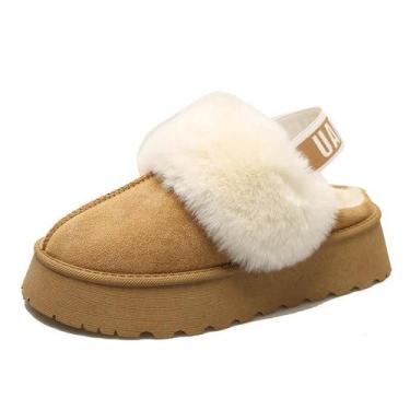 Imagem de Botas de Neve de Inverno para Mulher 2024 - Forradas com Pele, Lã e Al