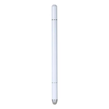 Imagem de Generic Caneta Stylus Passiva Universal Caneta tiva Sensível ao Toque Suave Escrita Compatível com Sistemas Android iOS Branco