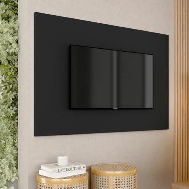 Imagem de Painel Suspenso Para Tv 32" Quebec Preto Fosco - M.a Preto Fosco