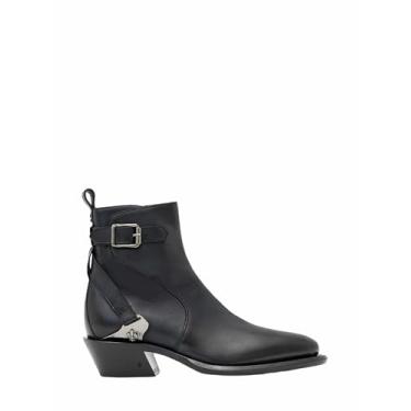 Imagem de John Varvatos Bota masculina Crosby Saddle Jodphor, Preto, 44