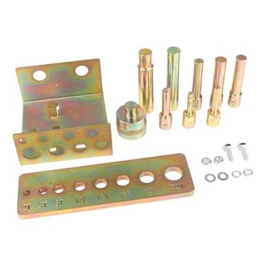 Imagem de oshhni Conjunto de pinos de pressão para prensa hidráulica, acessórios para prensa hidráulica, suporte reforçado com código angular, capacidade de 2 a 20