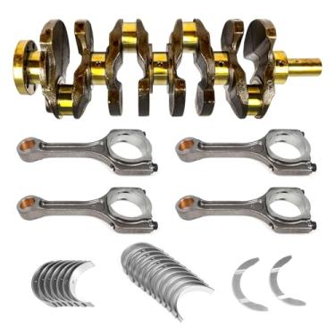 Imagem de Kit de reconstrução de motor com virabrequim, biela e kit de rolamentos para Hyundai Santa Fe/Sonata/Tucson, para Kia Optima/Sorento/Sportage/Forte 2.4L G4KJ, 23111-2G200 23111-2G230