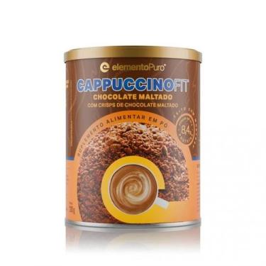 Imagem de Cappuccino Fit com Verisol (200g) Chocolate Maltado - Elemento Puro
