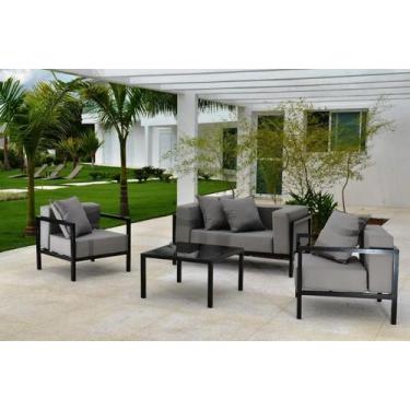 Imagem de Jogo Sofá E Poltronas De Alumínio Area Externa E Interna - Sarah Móvei