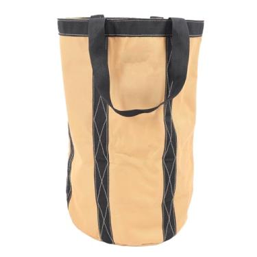 Imagem de Balde de armazenamento de ferramentas Bolsa Tecido Oxford resistente Organizador portátil multifuncional para canteiro de obras em alta altitude Eletricista Uso doméstico