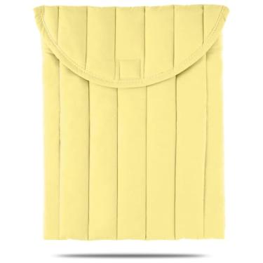 Imagem de Linpr Capa protetora para laptop amarela de 15 a 16 polegadas, capa protetora para homens e mulheres, linda bolsa compatível com laptops de 15 e 16 polegadas, para Macbook Air M2 M1, Asus/Dell Xps