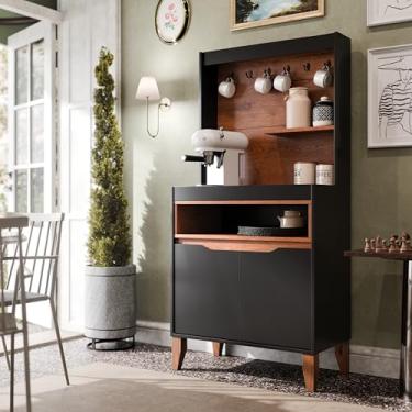 Imagem de Cantinho do Café Flow - JM3 Moveis (Freijó/Preto)