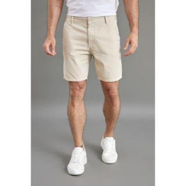 Imagem de Bermuda Masculina Slim Sport Fino em Sarja Dialogo-Masculino