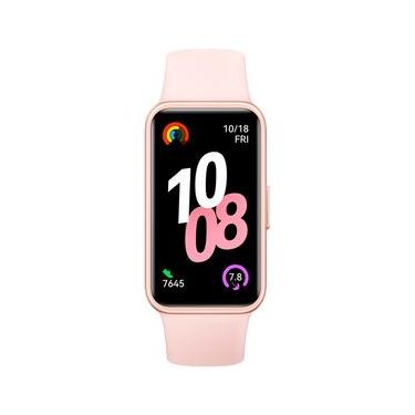 Imagem de Smartwatch, HUAWEI Band 10 Rosa, Análise do Sono em Nível Profissional, Assistente de Bem-estar Emocional